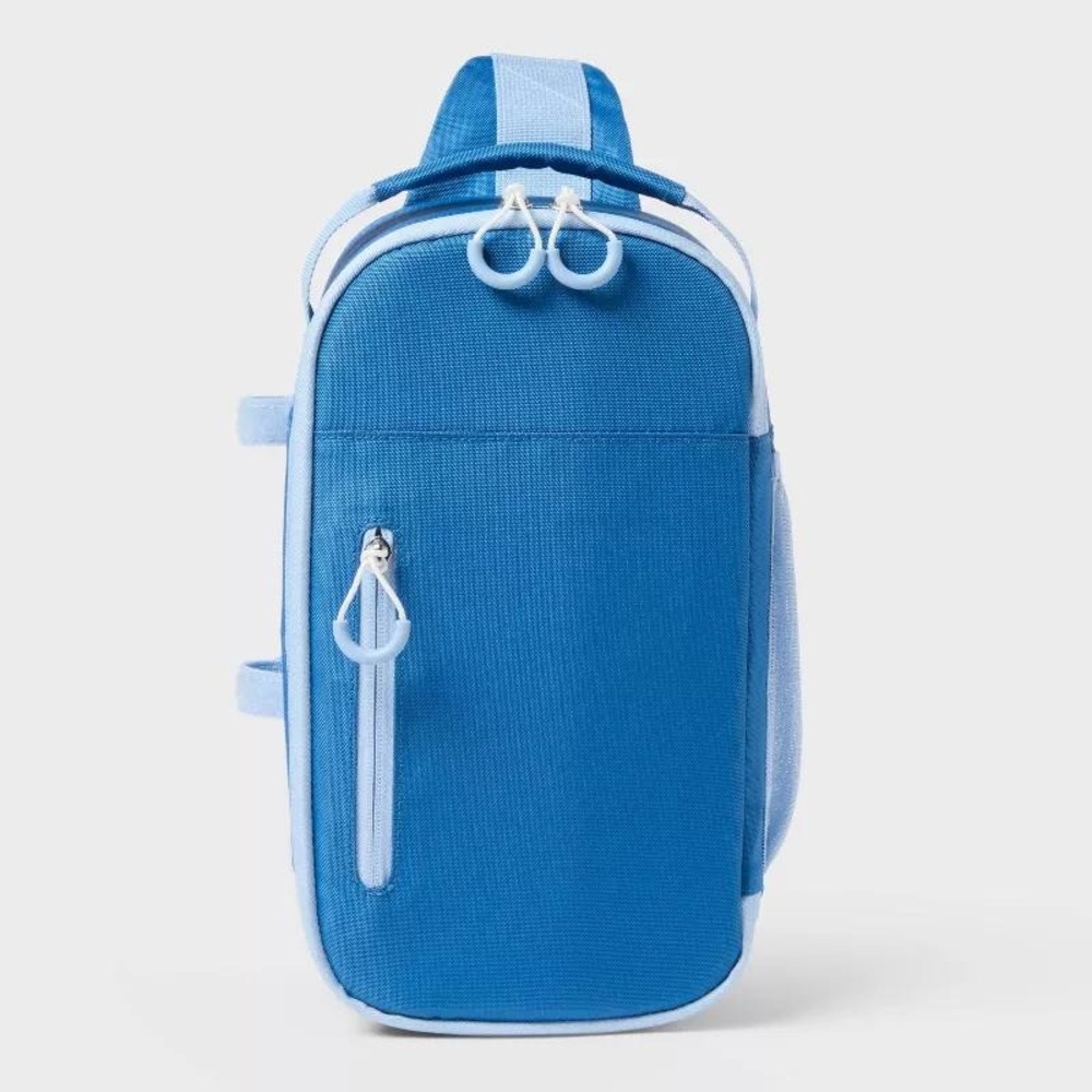 Sun Squad 6 Can Soft Sided‎ Cooler 4.5qt Blue New With Tags